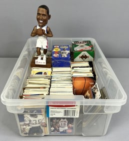 Mixed Sports Cards Bulk Lot 1000+ Cards Mixed mystery lot of sports cards. NBA, MLB, NFL, NHL and