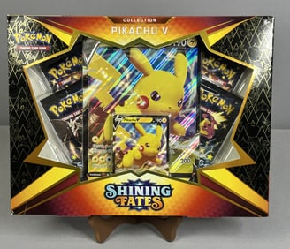 Pokemon Shining Fates Pikachu V 2021 Sealed Pokemon Shining Fates Pikachu V 2021 Sealed