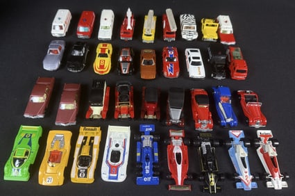 Vintage Tomy Tomica 1/64 Diecast Cars Mixed Lot 36 cars please refer to photos for items and