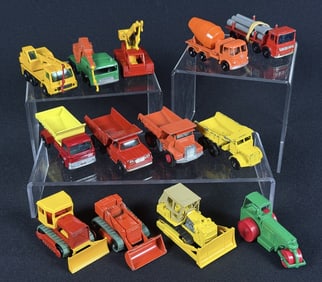 Vintage Lesney Matchbox Construction Vehicles All made in England. Please see photos for item and