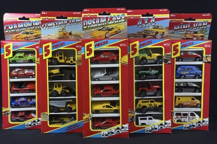 Majorette 1/64 Diecast Metal Cars Lot of 25 In original boxes. Please see photos for items and
