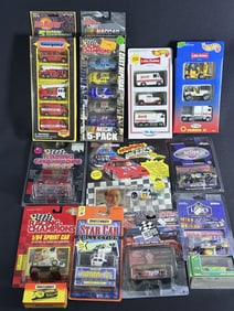 Diecast 1/64 Cars Mixed Lot Hot Wheels NASCAR Mega masters, Racing Champions. Please see photos for
