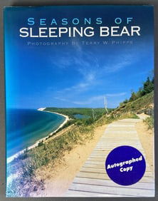 Seasons of Sleeping Bear Book Signed Seasons of Sleeping Bear by Terry W Phipps, published by