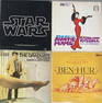 4 Vinyl Movie Soundtrack LPs Star Wars Graduate Star Wars performed by the London Symphony