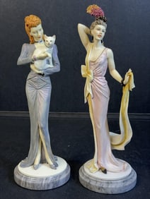 Royal Doulton Classique Philippa Christina CL4010 CL3991. 12 inches tall. Good condition free from