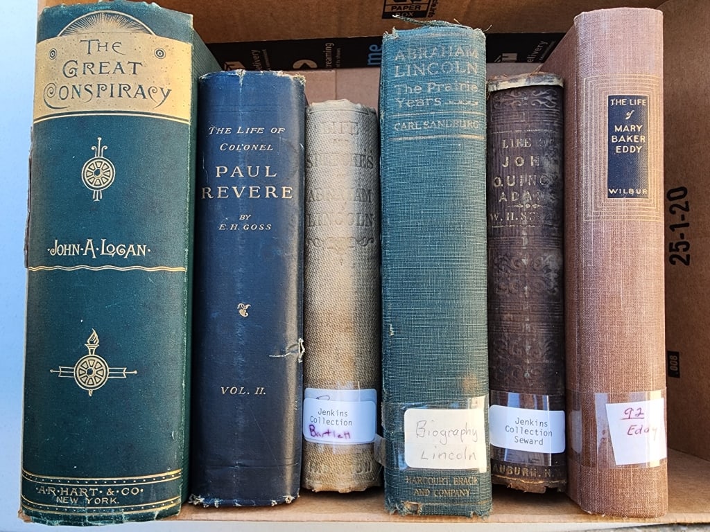 Historical Biographies Lot of 6 antique historical biographies. The Great Conspiracy: Its Origin and (1 of 20)