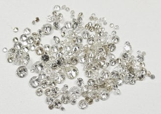 Diamond Melee Loose Stones 6.39 CTS Diamond Melee Loose Stones 6.39 CTS (1 of 6)