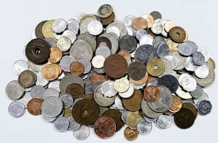 Huge Lot of Assorted Foreign Coins #2 What will you find?