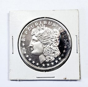 1 Troy OZ .999 Fine Silver Round E Pluribus Unum 1 Troy OZ .999 Fine Silver Round E Pluribus Unum
