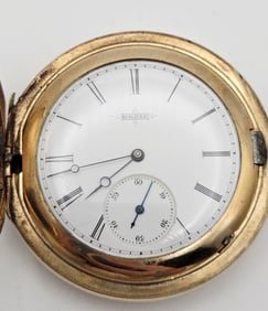 Vintage Elgin 14K Gold Filled Pocket Watch Watch Weighs 78.5 Grams