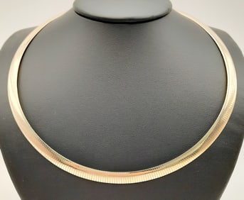 ACM 925 Vermeil Necklace Necklace is 20". Weighs 27.8 grams