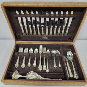 Gorham Sterling Chantilly Flatware Set Service For 14 & 8 Serving