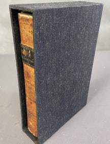 19th C. Book Public Characters 1803 Public Characters or Contemporary Biography published by Bonsal