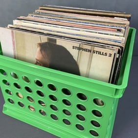 Vinyl LP Mystery Lot Stephen Stills, Tom Jones Mystery lot of over 60 vinyl records including pop,