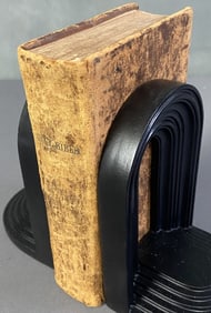 Antique Leather Bound Holy Bible 1857 Holy Bible published by the American Bible Society, 1857.