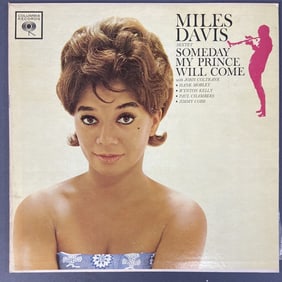 Vinyl Jazz Record Miles Davis Someday My Prince Someday My Prince Will Come by Miles Davis with John