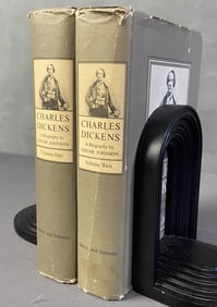 Charles Dickens Biography Two Book Set Charles Dickens His Tragedy and Triumph by Edgar Johnson.