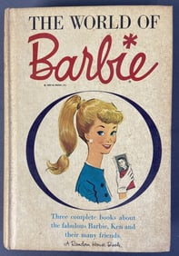 World of Barbie Book 1962 The World of Barbie by Cynthia Lawrence and Bette Lou Maybee, illustrated