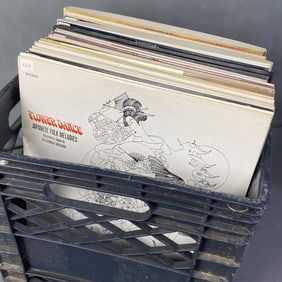 Vinyl Lot Folk Music, Japanese, Jazz, Spirituals Lot of over 20 vinyl records including Odetta,