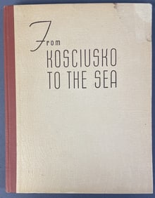 Vintage Travel Book, From Kosciusko to the Sea From Kosciusko to the Sea a Journey Along the River
