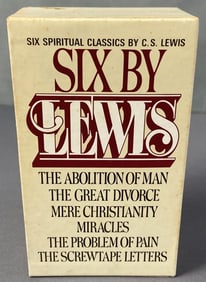 CS Lewis Spiritual Classics Box Set Six Books Six by Lewis box set, including paperback books on