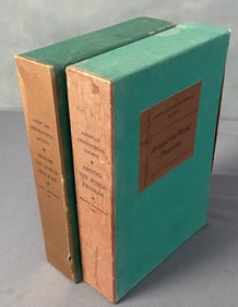 American Geographic Around The World Books Boxes 2 and 4 of the American Geographical Society's