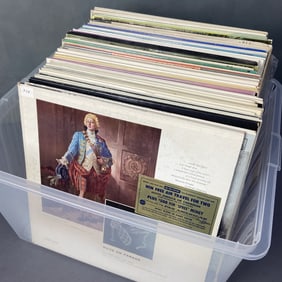 Vinyl Mystery Lot Classical, World Music Lot of over fifty vinyl albums. Includes music from