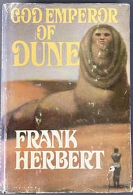 God Emperor of Dune Book Frank Herbert Early Ed. God Emperor of Dune by Frank Herbert, published by