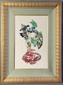 Embossed Etching Mosaic by Joanna White Mosaic etching on embossed paper, signed in pencil by the