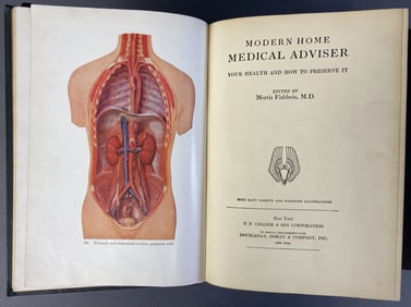 Vintage Book Modern Home Medical Advisor Modern Home Medical Advisor edited by Morris Fishbein MD,