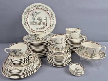 Huge Assorted Lot Spode Copeland Canton
