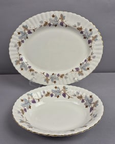 Royal Albert Lorraine Fine Bone China Serving Bowl & Platter