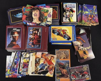 1990s Non Sports Cards Mixed Lot Star Trek Valiant Speed Racer and others. Some light edge wear