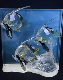 Swarovski Wonders Of The Sea Community With original inner and outer box measuring 11 x 11 x 5