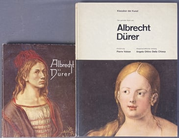 Albrecht Durer Art Books Set of Two Albrecht Durer published by Kunstkreis Luzern, 1968. German