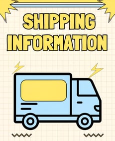 SHIPPING INFORMATION At Kellie's, we pride ourselves on providing quick and efficient in-house