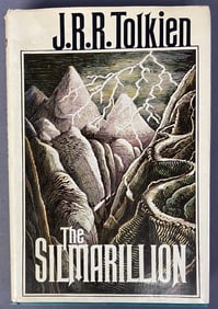 JRR Tolkien Silmarillion First American Edition The Silmarillion by JRR Tolkien. Published by