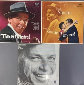 Vinyl Frank Sinatra Albums Set of Three My Cole Porter, Capitol Records