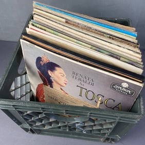 Vinyl Mystery Lot Folk, Classical, Children's Lot of over 20 vinyl albums including The Weavers, The
