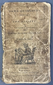 Antique Booklet Dame Dearlove's Ditties Dame Dearlove's Ditties for Nursery, published by John