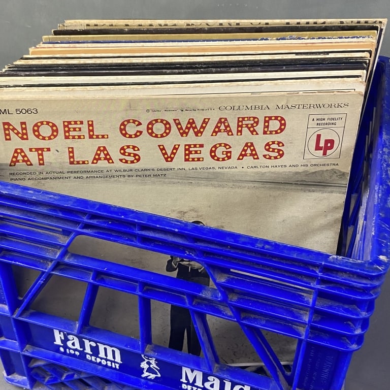 Vinyl Mystery Lot Showtunes Broadway Movies Lot of over 20 vinyl albums including South Pacific,: Lot of over 20 vinyl albums including South Pacific, West Side Story, Cabaret, and more! Vinyl sold untested.