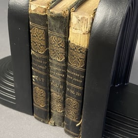 Antique Books Children of the Abbey 3 Vols. The Children of the Abbey by Regina Maria Roche volumes