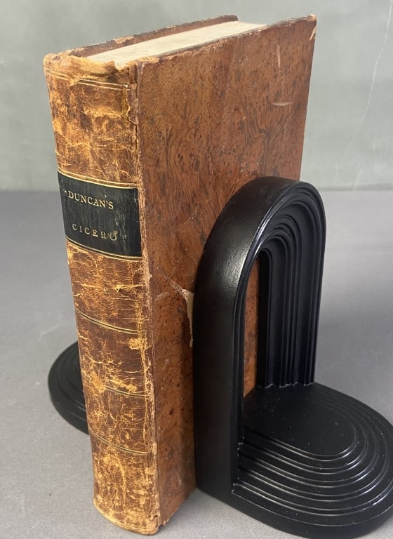 Antique Book Duncan's Cicero 1802 Cicero's Select Orations by William Duncan, published by George F (1 of 7)