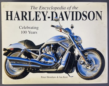 Encyclopedia of Harley Davidson Book Book on all things Harley Davidson motorcycles. Written by