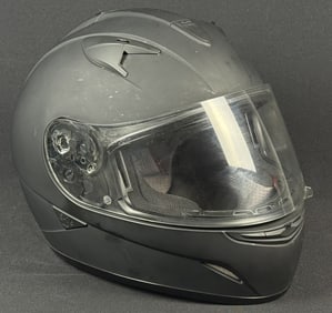 HJC IS-16 Full Face Motorcycle Helmet Size Large. Some small paint chips, scuffs and scratches.