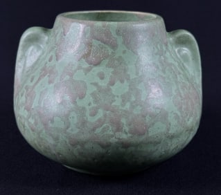 Brush McCoy Green Vellum Fawn Vase 4.75 x 6.5 inches.  Please refer to photos for item and condition