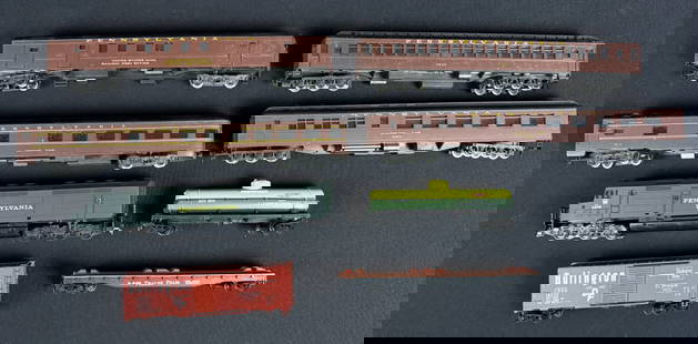 Mixed Lot HO Scale Train Cars Pennsylvania Untested. Light to heavy signs of age on each. Please: Untested. Light to heavy signs of age on each. Please refer to photos for items and condition details.