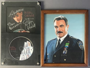 Bobby Caldwell & Tom Selleck Promo Photos Two promotional photos of Tom Selleck and Bobby Caldwell.