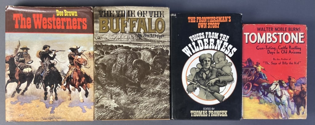 Vintage Western US Cowboy Books Set of Four The Westerners by Dee Brown, published by Holt, Rinehart (1 of 15)