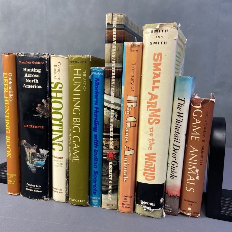 Vintage Hunting Books Set of Ten Sportsman's Guide to Game Animals by Leonard Lee Rue III. Published (1 of 20)